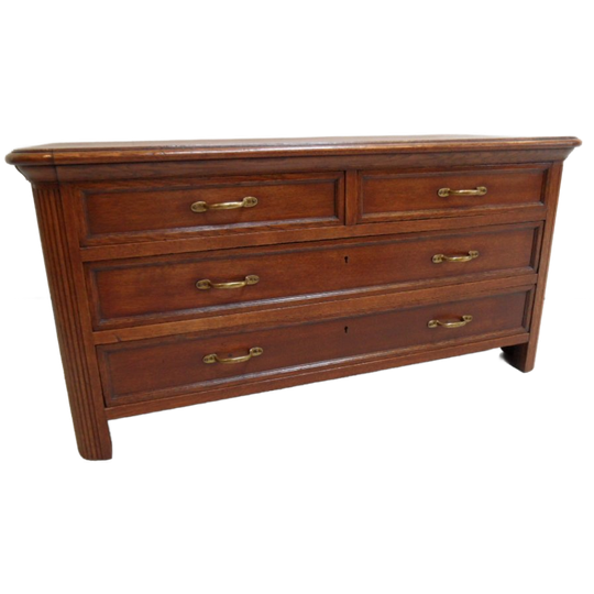 Antiek Eiken Ladekast 1