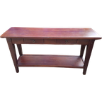 Massief Teakhouten Koloniale Sidetable😍 thumbnail 1