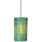 Vintage Hanglamp Polyester Sugar Tube Groen Suiker ‘60 Lamp thumbnail 1