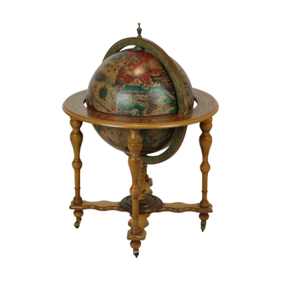 Wereldbol Bar Globe Drankbar Antiek Model Mancave Drankkast 100Cm