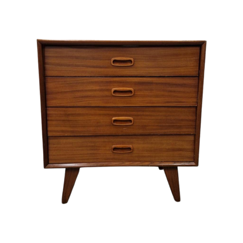 Mid Century Vintage Ladekastje Deense Ladekast Teak