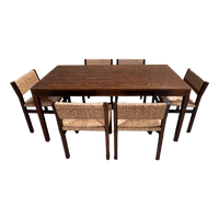 Martin Visser Wenge Tafel + 6 Stoelen