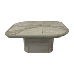 Mid-Century Design Travertine Coffee Table, 1970’S thumbnail 1