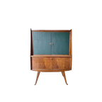 Retro Vintage Engels Drankenkastje, Kabinet, Kast, Highboard thumbnail 1