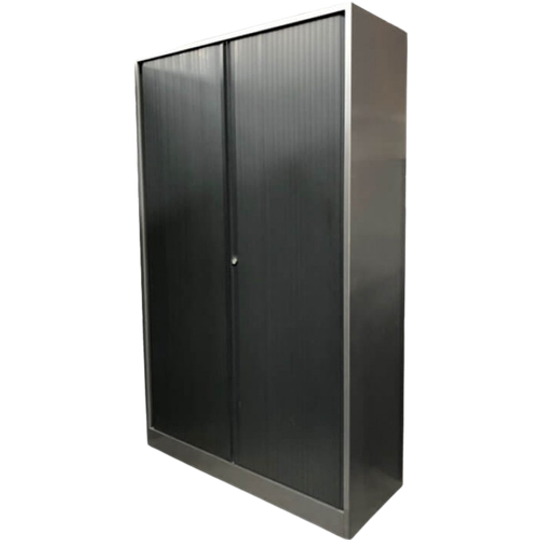 Gebruikte Ahrend Antraciet 195X120X45Cm Archiefkast Roldeurkast 1