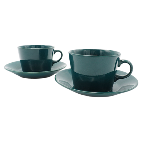 Set Arabia Kilta Koffiekopjes Groen 1