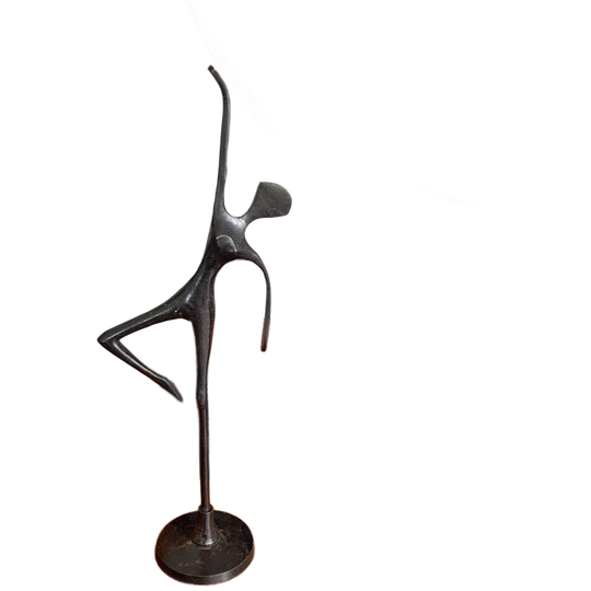 Metallic Ballerina Statue 1