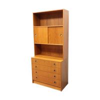Vintage Wandmeubel Denemarken Teak