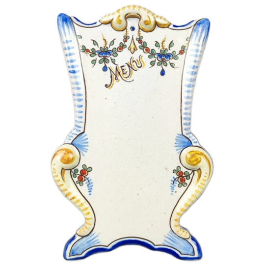 Porte-menu Antoine Montagnon Nevers 1