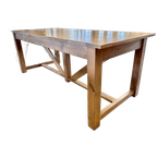 Rustieke Houten Eettafel, 200 X 85 Cm thumbnail 1