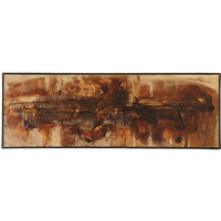 Vintage Schilderij Artwork Finn Lorentzen 'sommerfugel'
