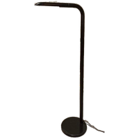 Vintage 1980s Postmodern Tube Metalen Vloerlamp