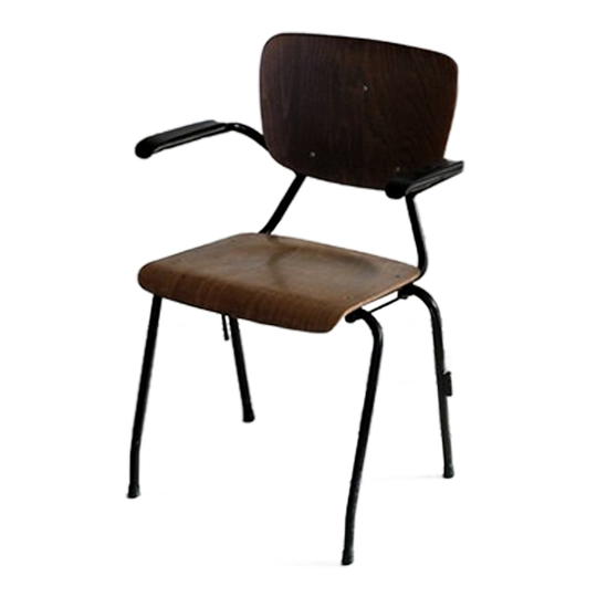 Vintage Schoolstoelen | Stapelstoelen | Stoelen | Industrieel 1