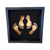 Erotic Emoticon Verguld 23ct Goud In Lijst