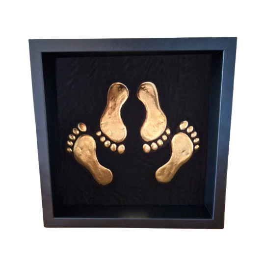 Erotic Emoticon Verguld 23ct Goud In Lijst 1