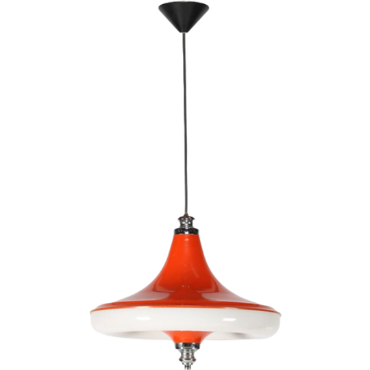Mooie En Nette Vintage Space Age Hanglamp Van "Massive" Uit De Jaren 70S 1