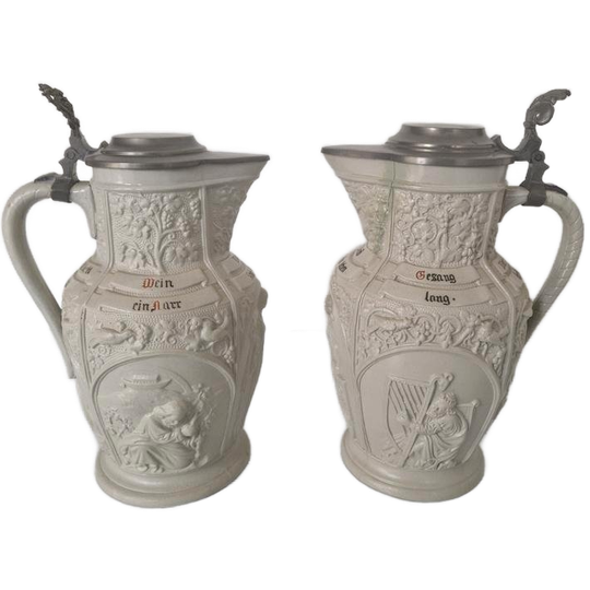 2 Villeroy & Boch Klepkannen. 1