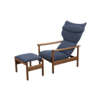 Rock Royal Lounge Fauteuil Met Voetenbank 63612 thumbnail 1