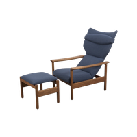 Rock Royal Lounge Fauteuil Met Voetenbank 63612