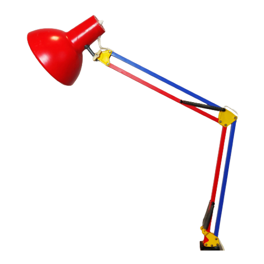 Vintage IKEA Anglepoise Lamp B601 In The Primary Color’s, 1970s 1