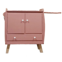 Vintage Commode Lynn Oud Roze Kleur