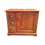 Teakhouten Tv-Meubel, Dressoir Afm. 88X54Cm En 76Cm Hoog. thumbnail 1