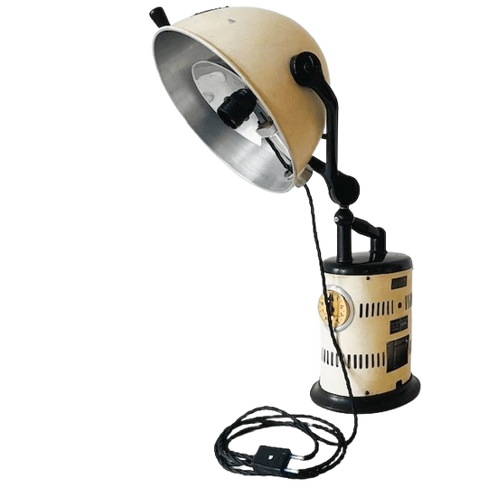 Vintage Industriële Tafellamp Hanau Designlamp 1930’s 1