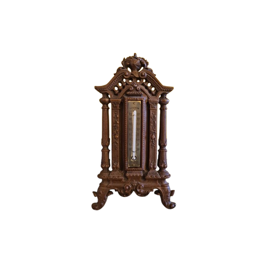 Franse Tafel Thermometer Bois Durci, Eind 19e Eeuw 1