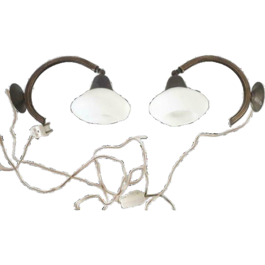2 X Artdeco Wandlamp Vintage Nachtlampjes Muurlamp 1