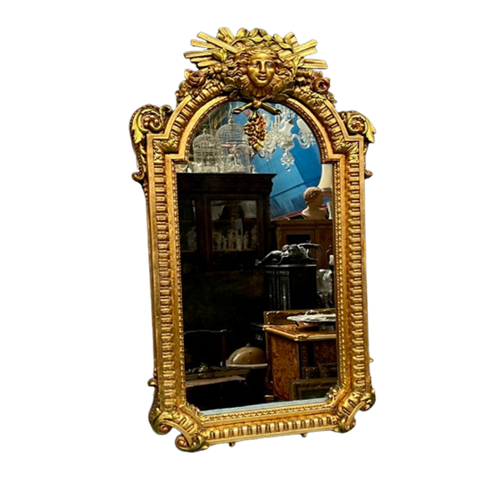 Vincenzo Fancelli – Franklin Mint. Designspiegel In Lodewijk Xiv-stijl. 1