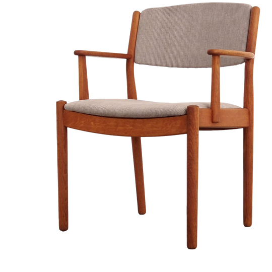 Oak Chair, Danish Design, 1960s, Designer: Poul M Volther, Manufacturing: Fdb 1