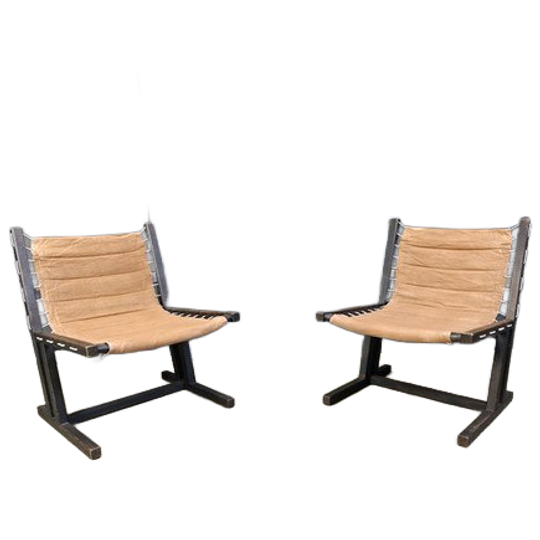 Pair Of Safari Chairs By Casala, 1970s 1