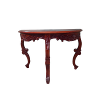 Sidetable, Antieke Halfronde Barok Sidetable