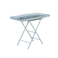 Metalen Tuinbijzettafel Uit De Jaren 50