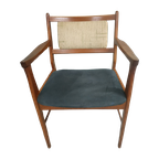 Deense Teak Jaren 60 Design Bureaustoel Spøttrup. thumbnail 1