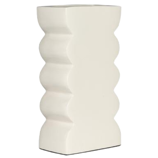 Zuiver | Vaas Curves Shiny S Beige 1