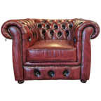 Chesterfield Cresswell Fauteuil - New Red thumbnail 1