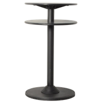 Solidesk Statafel, Antraciet, 63 Cm Ø