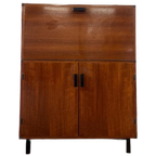Vintage Kast / Secretaire / Barkast Pastoe Made To Measure thumbnail 1
