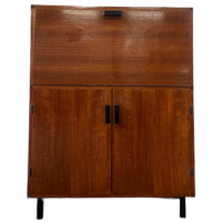 Vintage Kast / Secretaire / Barkast Pastoe Made To Measure