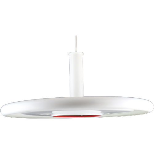 Geweldige Fog & Morup Xl 60 Cm Hanglamp - Model Optima In Originele Witte Kleur - Ontworpen Door