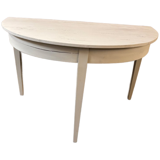 Brocante Halfronde Sidetable 1