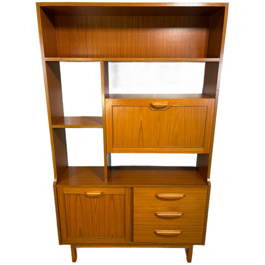 Retro Vintage Kamerscherm/wandkast Uit Het Midden Van De Vorige Eeuw Van Stonehill – Stateroom-serie, Jaren 70 1