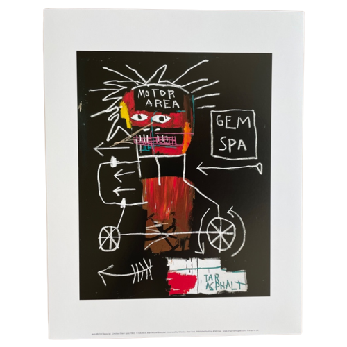 Jean Michael Basquiat (1960-1988), Untitled Gem Spa,1982, Licensed By Artestar Ny, Printed In Uk
