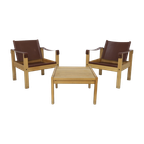 Safari Easy Chair Set/3, Fauteuil Leer Escriba Brazil thumbnail 1