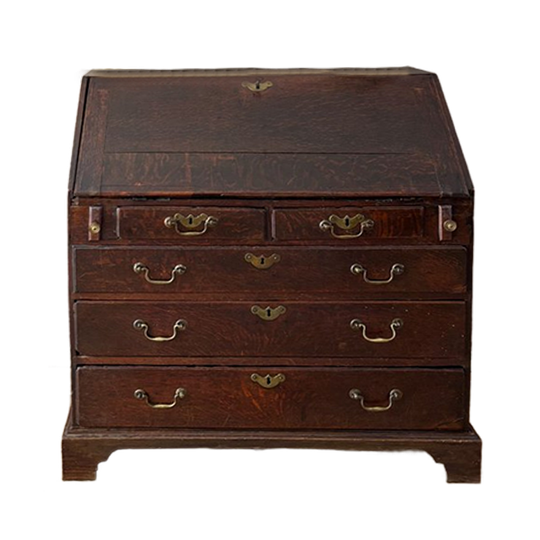 Antieke Secretaire Kast – Uitklapbaar Bureau (93x104x51 Cm) 1