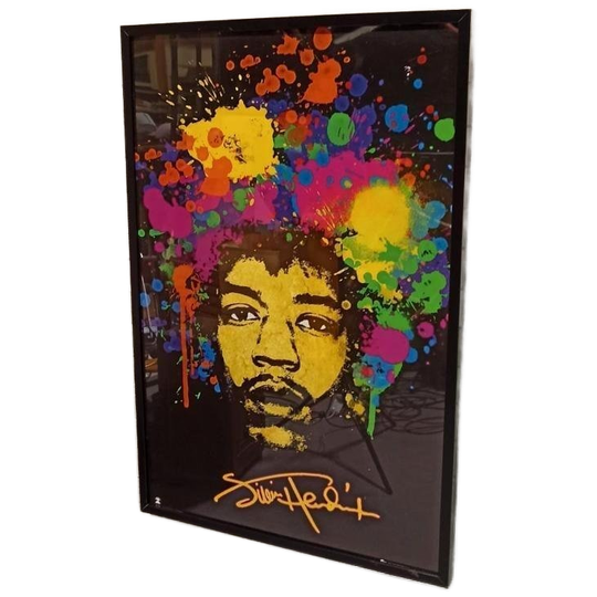 Jimi Hendrix Poster By Gb Eye 1