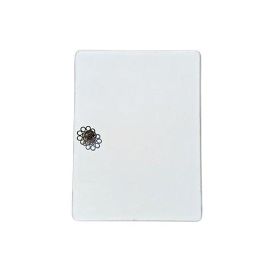 Vintage Brocante Medicijnkastje, Wit Klein Wandkastje 1