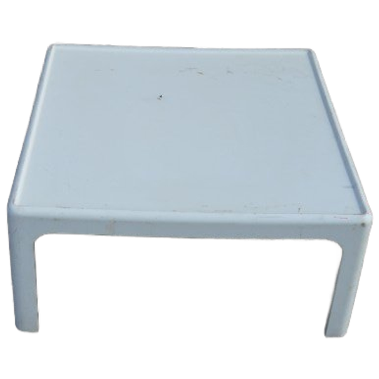 Bijzondere Vintage Bijzettafel Of Tuintafel Van Polyurethaan Kunststof Uit Ddr 1