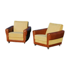 Vintage Clubfauteuils Lounge Fauteuils thumbnail 1